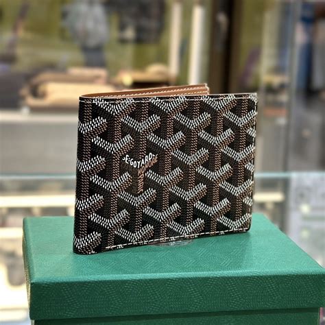 goyard bifold wallet price|goyard wallet price list.